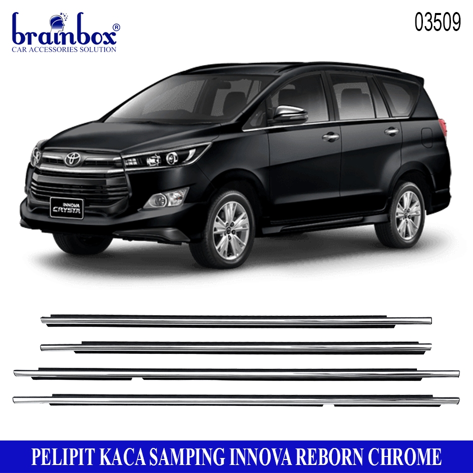 Pelipit Karet Kaca Luar Innova Reborn