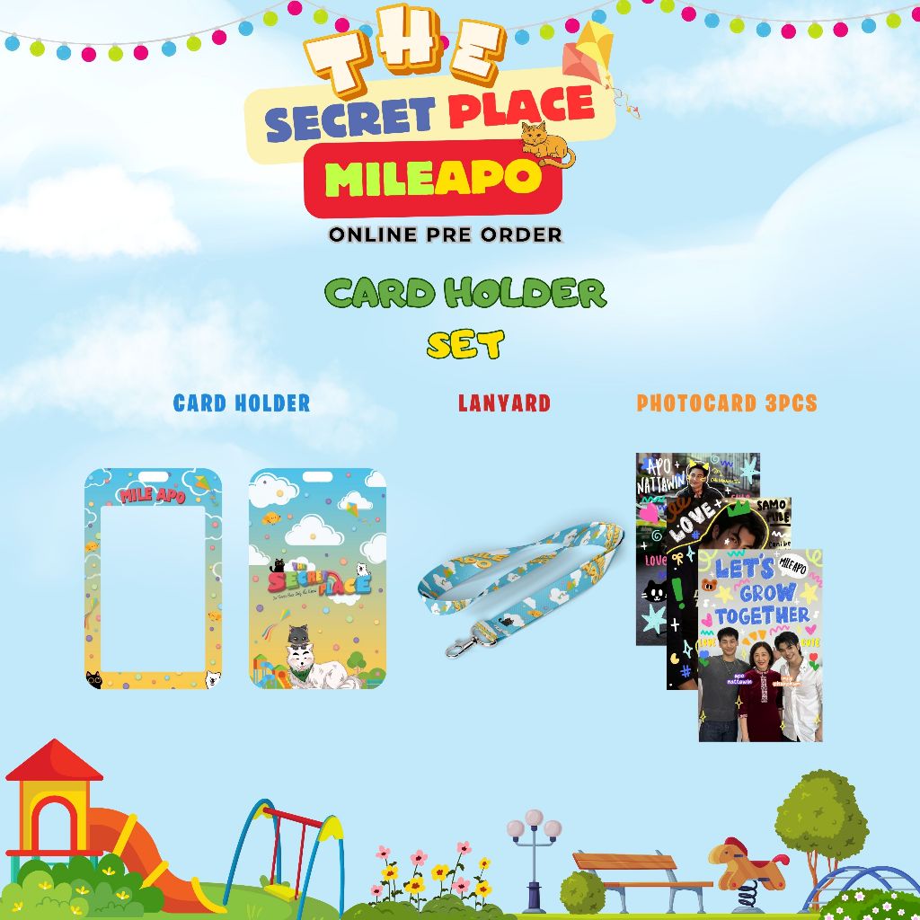 MILE APO CARD HOLDER LANYARD SET PHOTOCARD CAHOL