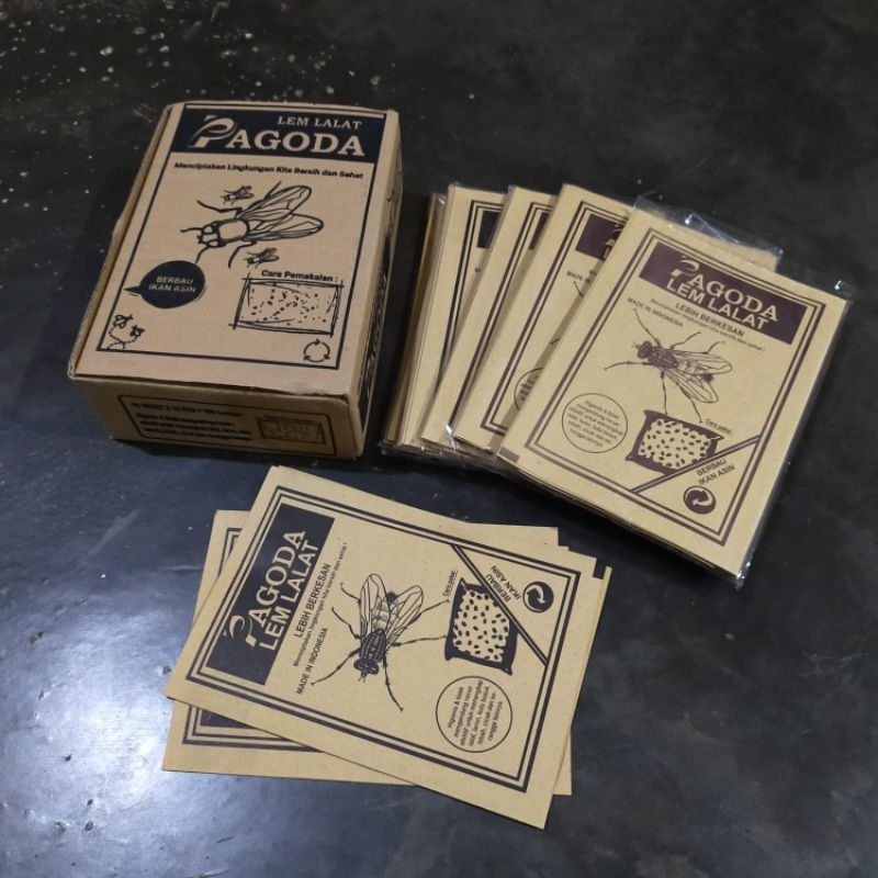 Lem Lalat PAGODA Original Murah | jebakan lalat | Lem Lalat, Lem Cicak