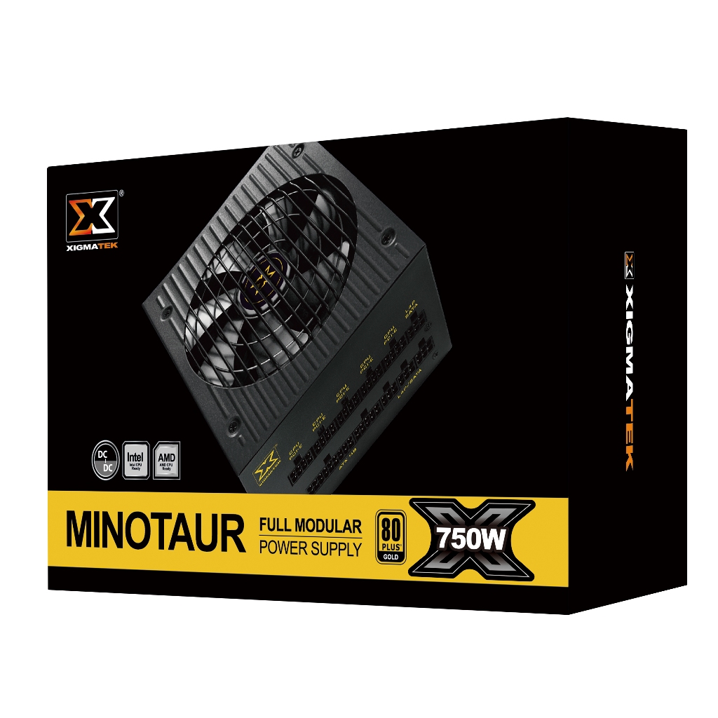 XIGMATEK PSU MINOTAUR 750W - 750Watt|80Plus Gold|Full Modular