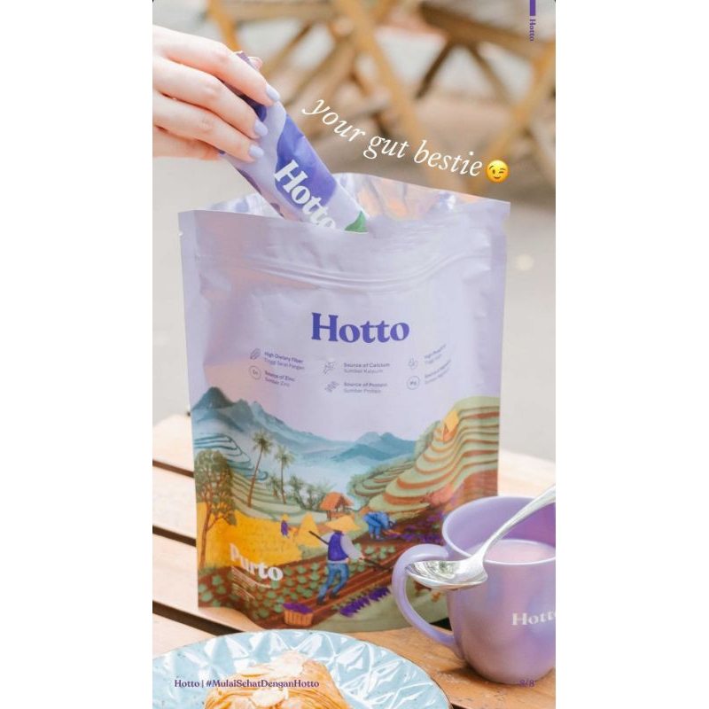 

Ready Stock - Hotto Purto - Minuman Multigrain - 1 Pouch isi 16 Sachet