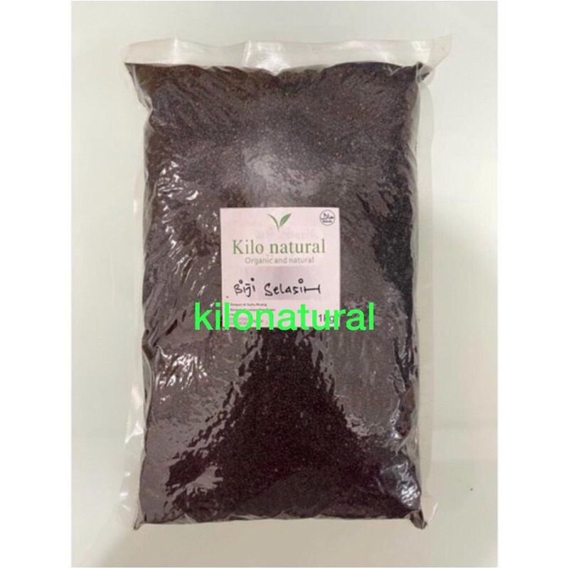 

Biji selasih 250gr / Basil Seed 250gr