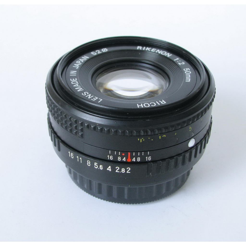RICOH RIKENON 50mm F2 No142136-Tone Bokeh-Lensa Manual