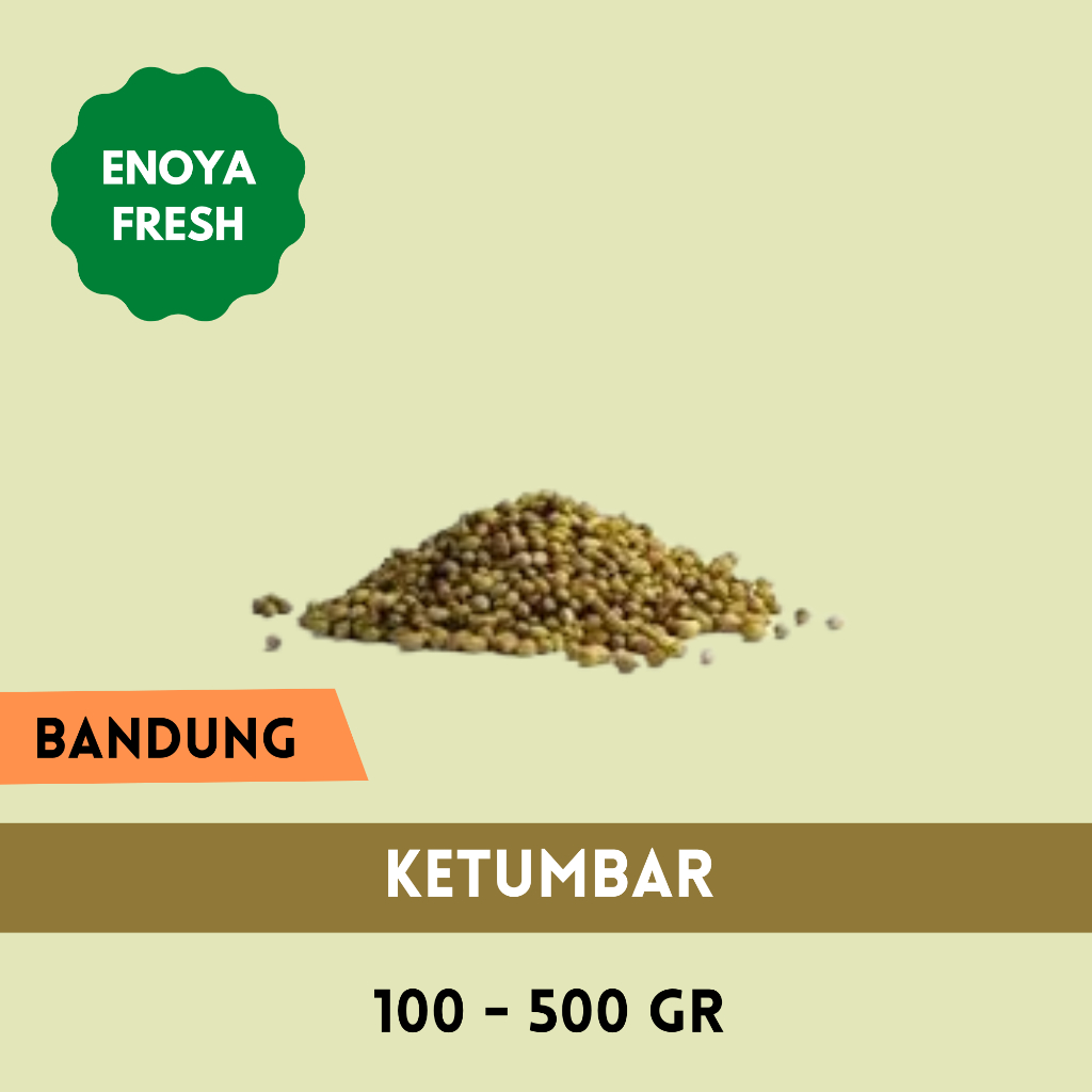 

Biji Ketumbar 1 - 5 ons Bandung