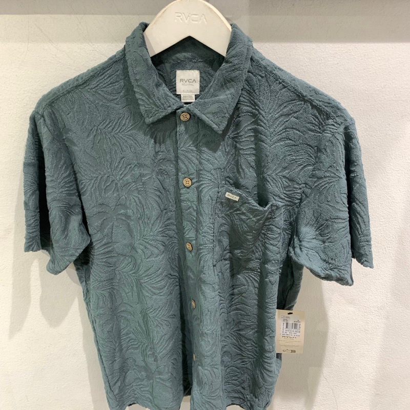 KEMEJA PRIA RVCA ORIGINAL PALM DOWN