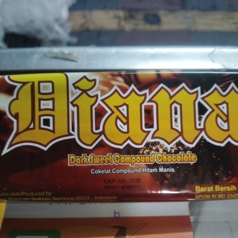 

coklat batang diana 250gr