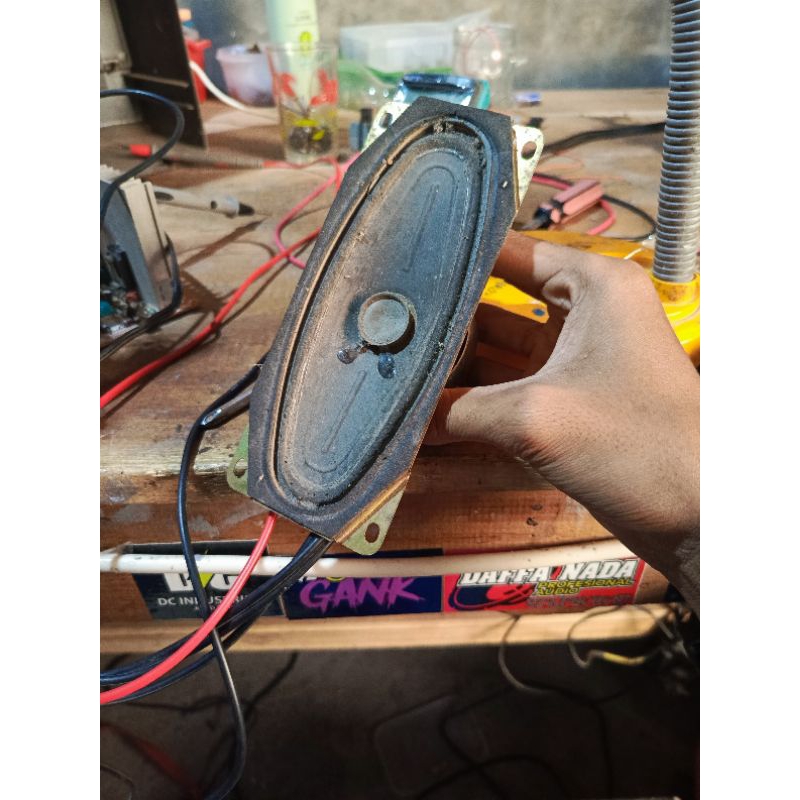 speaker cabutan Tv polytron slim