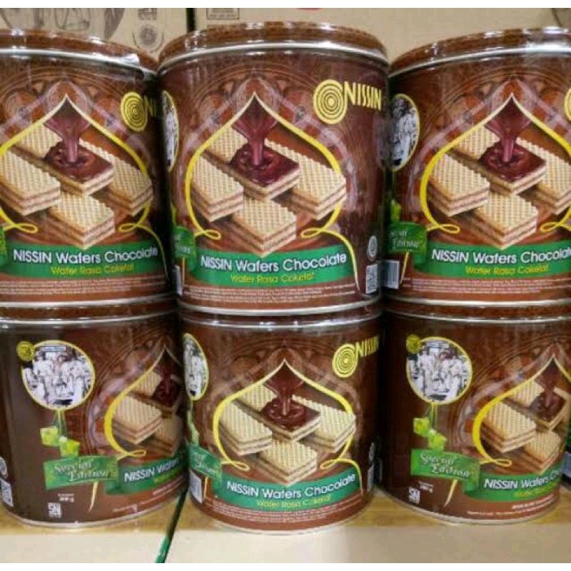 

Nissin Wafer Special Edition 1 karton isi 6kaleng khusus instan