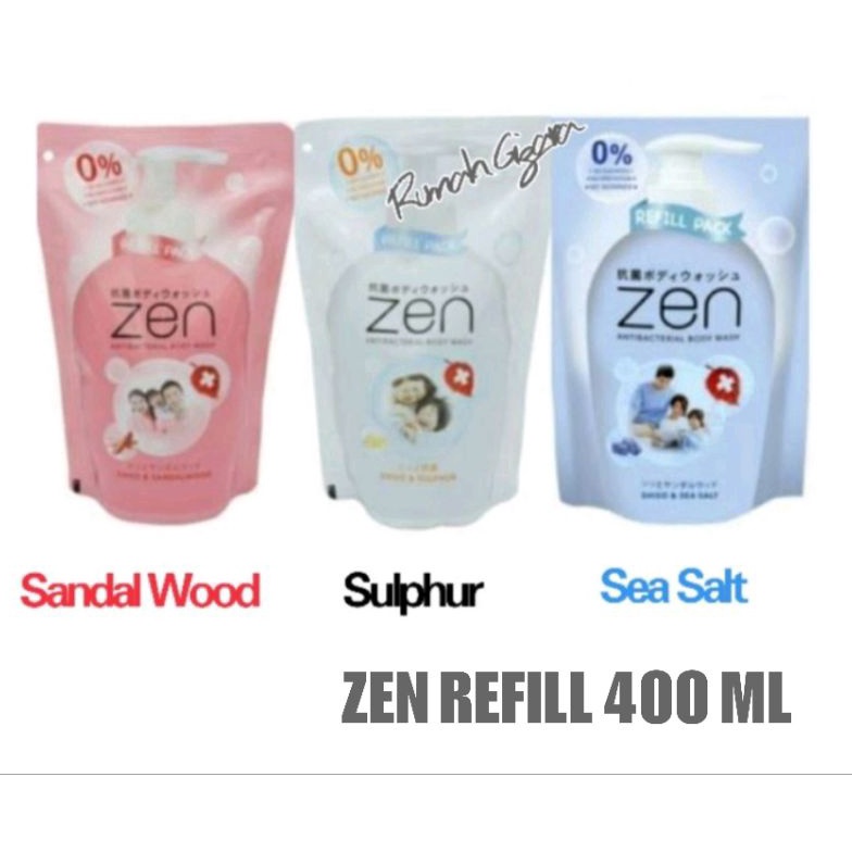 SABUN ZEN REFILL BODY WASH 4 ML SABUN MANDI ZEN CAIR
