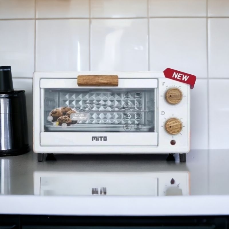 Oven Listrik Mito MO 20 Wood / Mito Mini Electric Oven MO20 11 Liter Low Watt