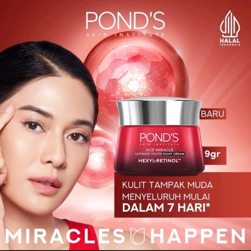 PONDS AGE MIRACLE NIGHT CREAM & DAY CREAM