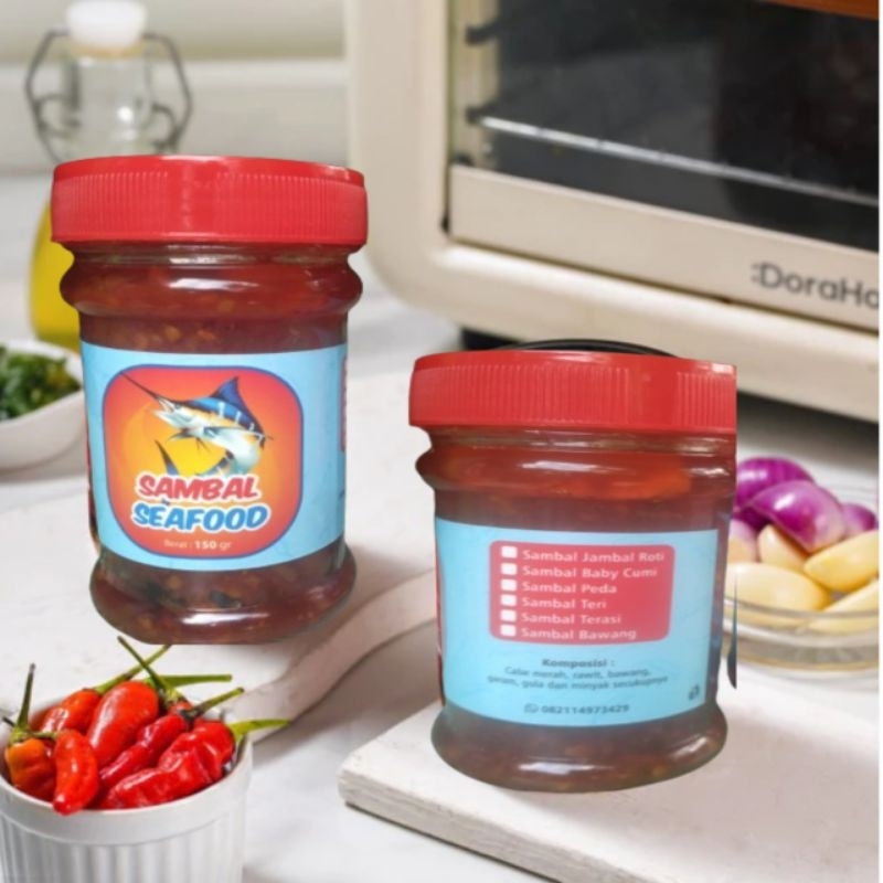 

Sambal Pedas Seafood Varian udang