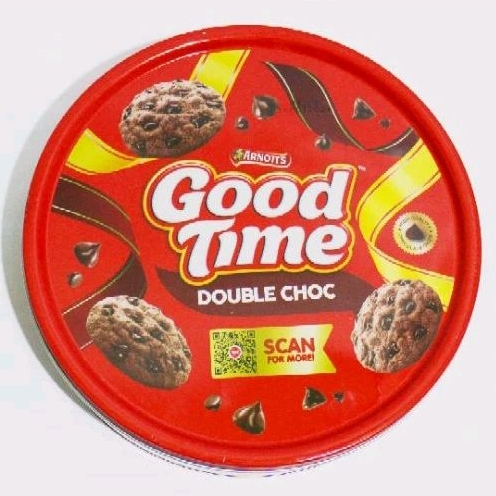 

Good Time Assorted Cookies 256Gr - Kaleng Lebar