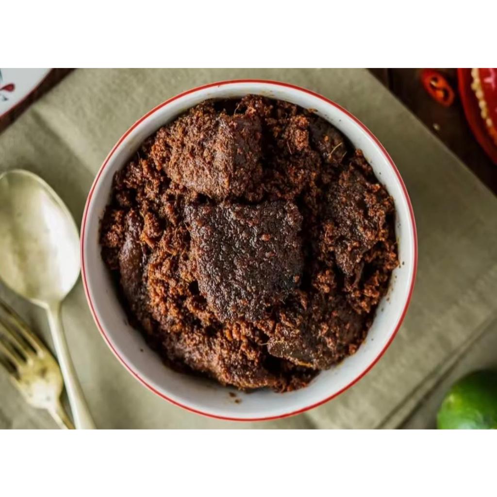 

Rendang Daging Asli Padang - Rendang Minang Bpom Halal Mui - Rendang Lamak Bana Free Gift Dan Full Topping Isi 1/4 Kg