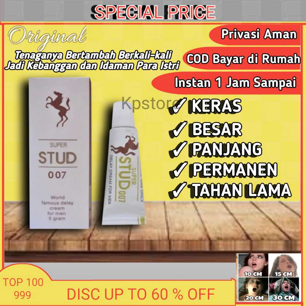 STUD 007 ORIGINAL OBAT OLES HERBAL