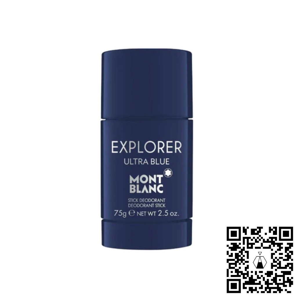 Original Deodorant Mont Blanc Explorer Ultra Blue for Men 75gr