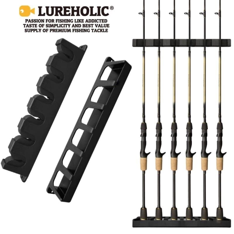 ROD HOLDER RAK JORAN PANCING TEMPEL DINDING 6 JORAN