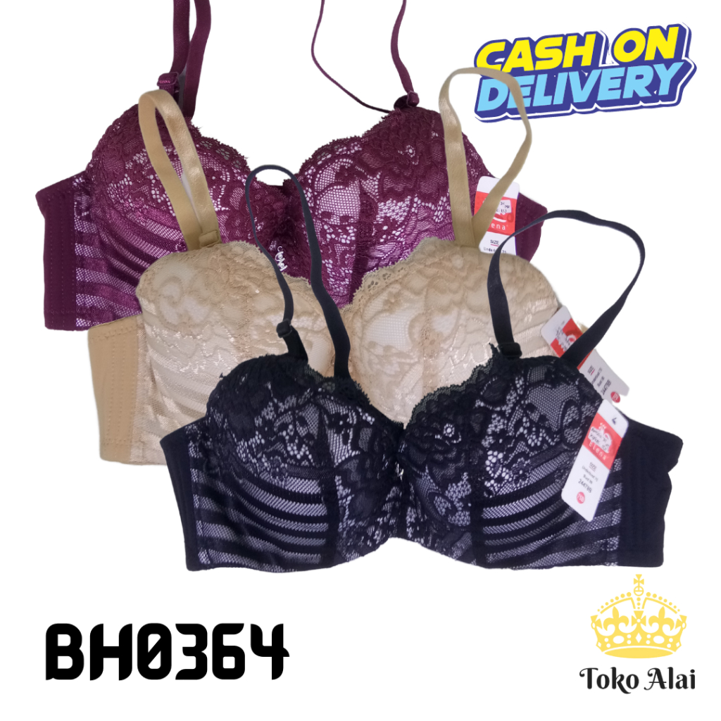 Bra Elena busa tebal-bh kawat-pakaian dalam-underwear wanita-kotang-BeHa-kutang-murah BH0364