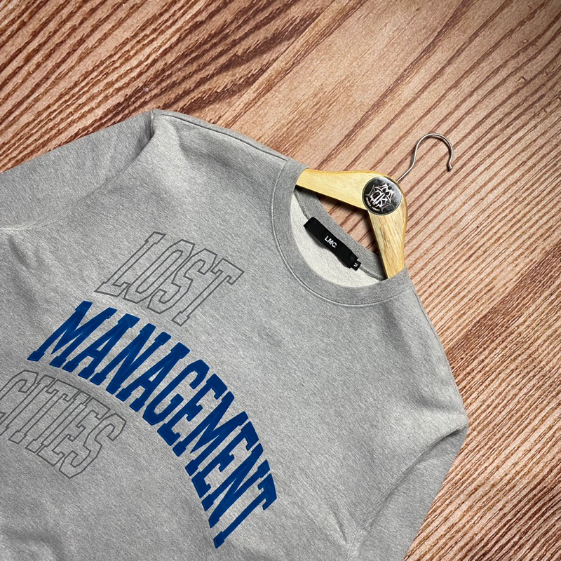 Crewneck Lost Management Cities LMC Second Original