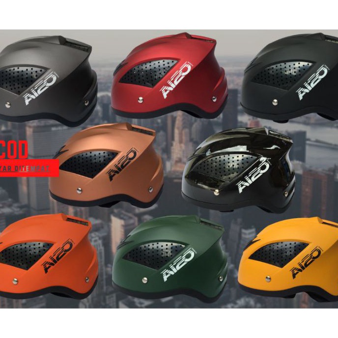 Terjamin HELM SEPEDA LIPAT SELI MINION HELM SEPEDA GUNUNG POLOS DEWASA MURAH TERLARIS AIZO BEST SELL