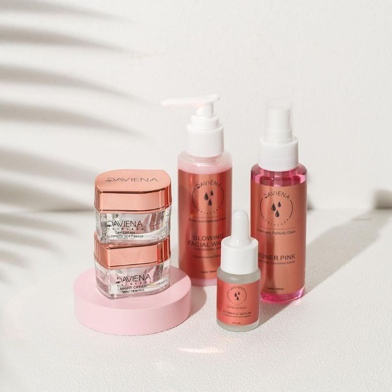GLOWING SERIES DAVIENA SKINCARE | DAVIENA SKINCARE JAMBI | DAVIENA SKINCARE