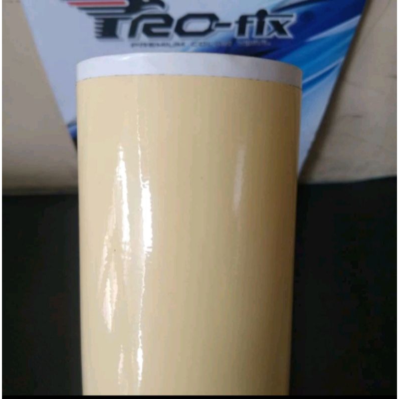 SKOTLET CRREM SCOOPY SCOTLET MOTOR WARNA KREM BEIGE STIKER SKOTLET MOTOR CREAM GLOSSY SCOTLET MOTOR 