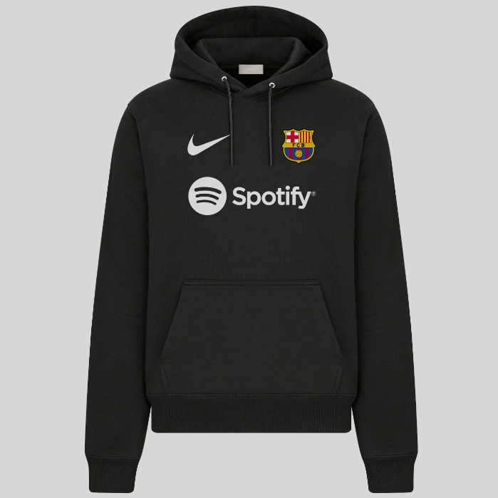 Sweater HOODIE FC BARCELONA Barca Premium Fleece Switer Jacket Clothing