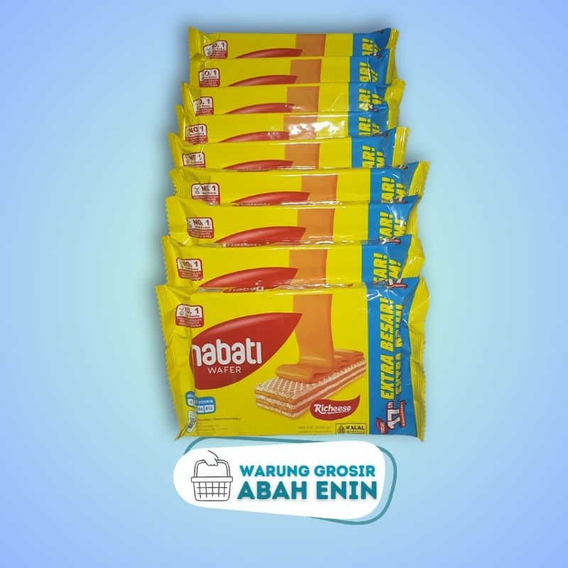 

Richeese Nabati Wafer Keju 10 pack