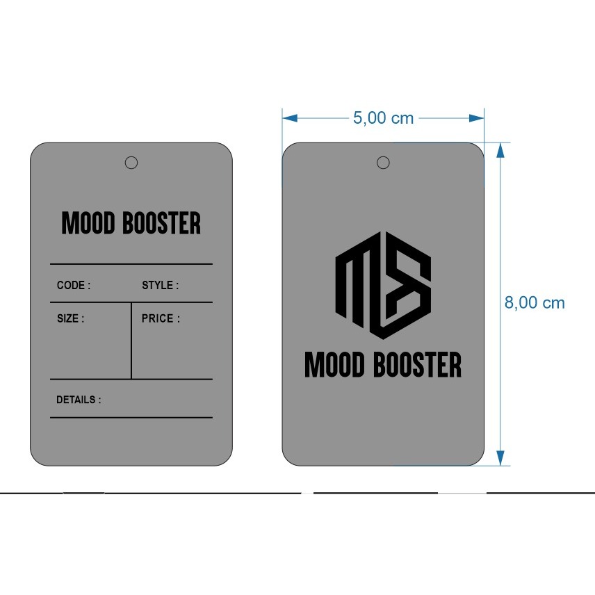 

hangtag tebal mood booster