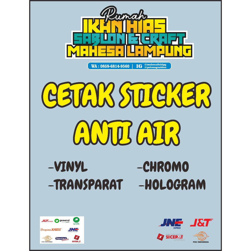 

CETAK STICKER MURAH