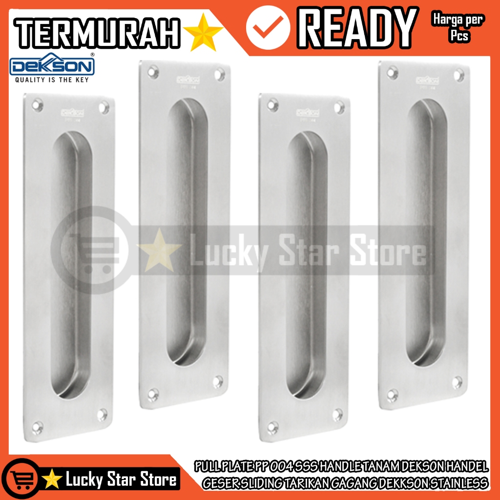 PULL PLATE DEKSON PP 004 SSS HANDLE TANAM HANDEL PINTU GESER SLIDING TARIKAN GAGANG LACI LEMARI SLED