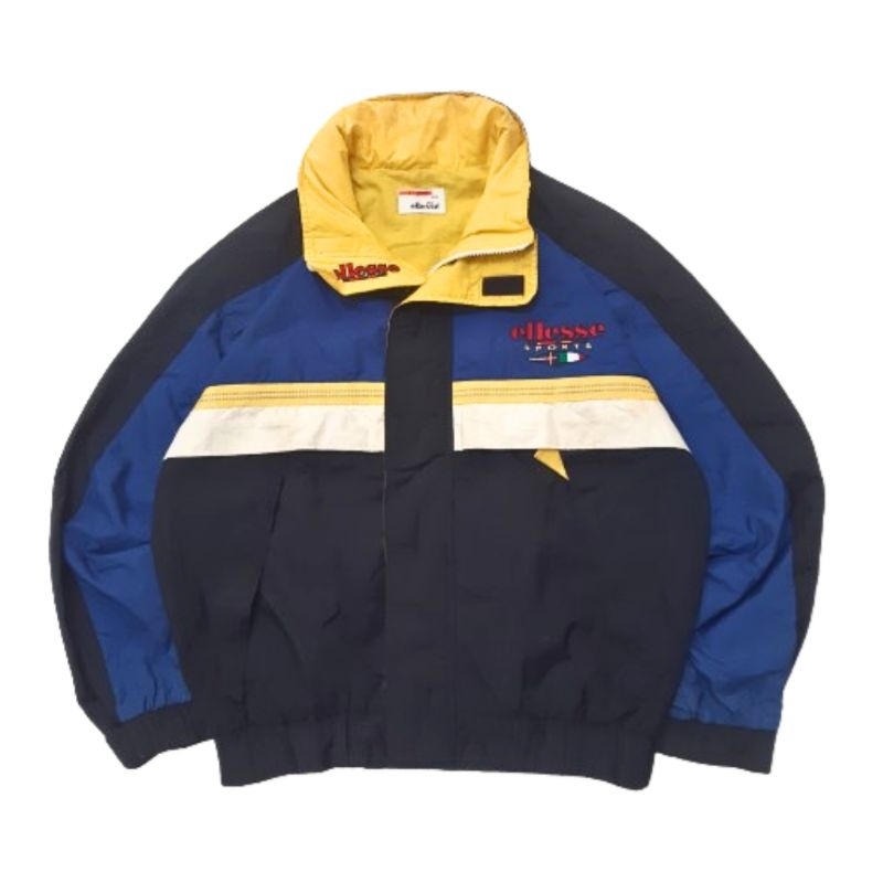 Vintage Jacket / Jaket Windbreaker Ellesse Threetone Colorblock