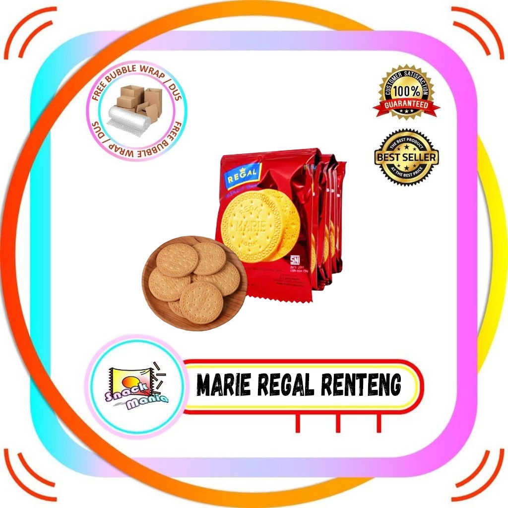 

Marie Regal Special 15 gr x 10 Sachet RENTENG Biscuit Biskuit Renceng