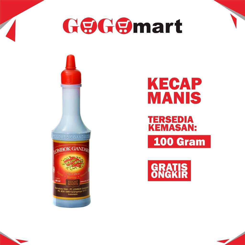 

Kecap Manis LOMBOK GANDARIA Botol 100ml