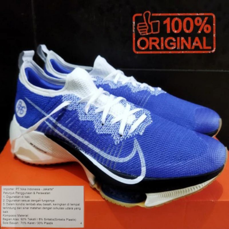 Nike Air Zoom Tempo Next% FK Running Shoes - Sepatu Lari Original MAP BNIB