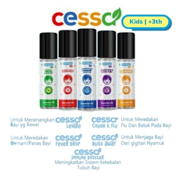[BEBIBELLE] Cessa KIDS (3-6 tahun) Herbal Bayi / Obat Flu Bayi / Obat Batuk Bayi Obat demam bayi