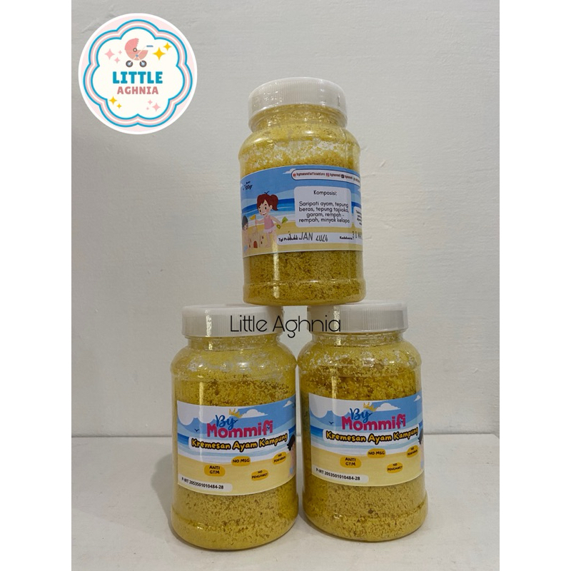 

Kremesan Ayam kampung MPASI Anti GTM 100gr