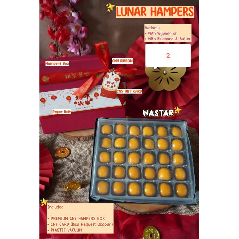 

READY - NASTAR PREMIUM CNY - HAMPERS IMLEK - KUE IMLEK - KADO IMLEK CNY 2024