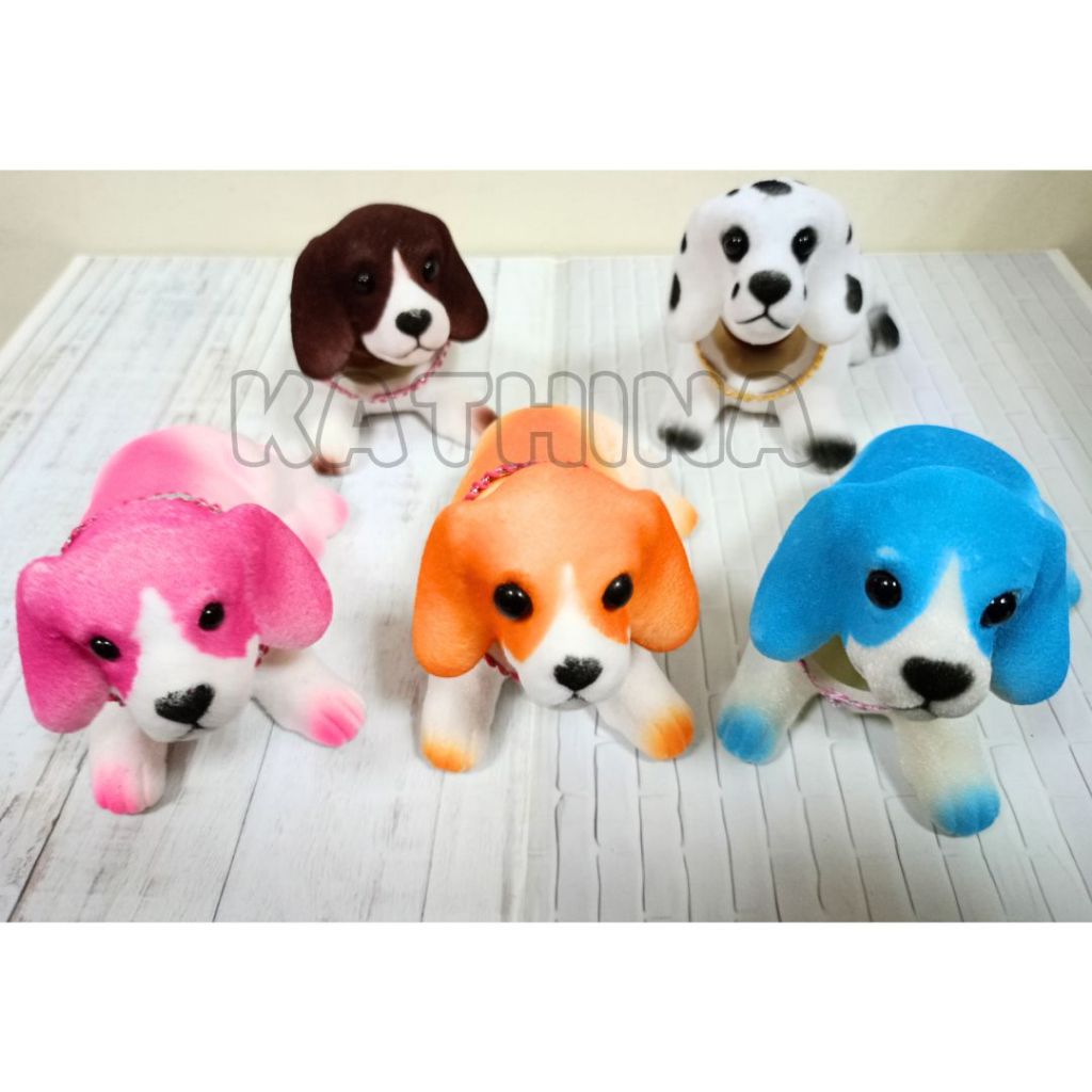 Boneka Pajangan Dashboard Mobil Boneka Anjing Variasi
