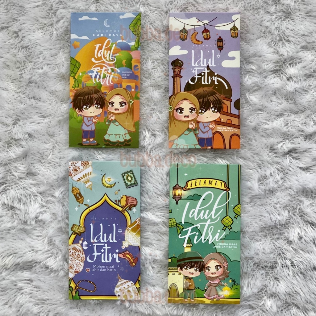 

10 pcs Amplop Lebaran Premium - amplop ukuran medium | Angpao Angpau Lebaran Idul Fitri Murah | Amplop Lebaran Murah