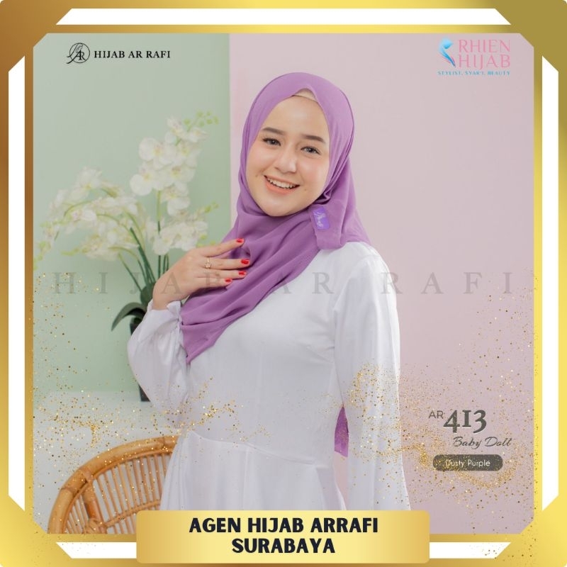 Hijab Arrafi : AR 413 Pashmina Baby Doll Pashmina Arrafi