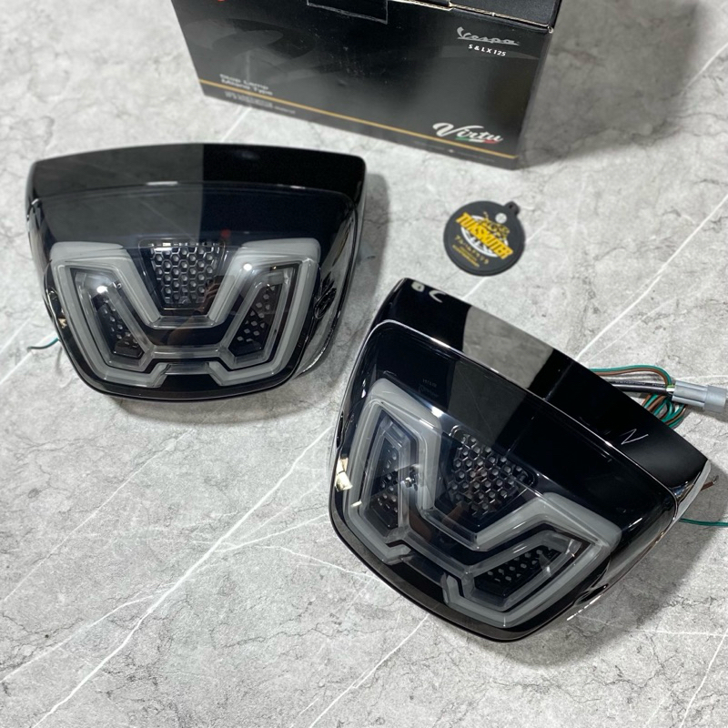 Virtu Stoplamp Running LED DRL Original Vespa S LX LXV