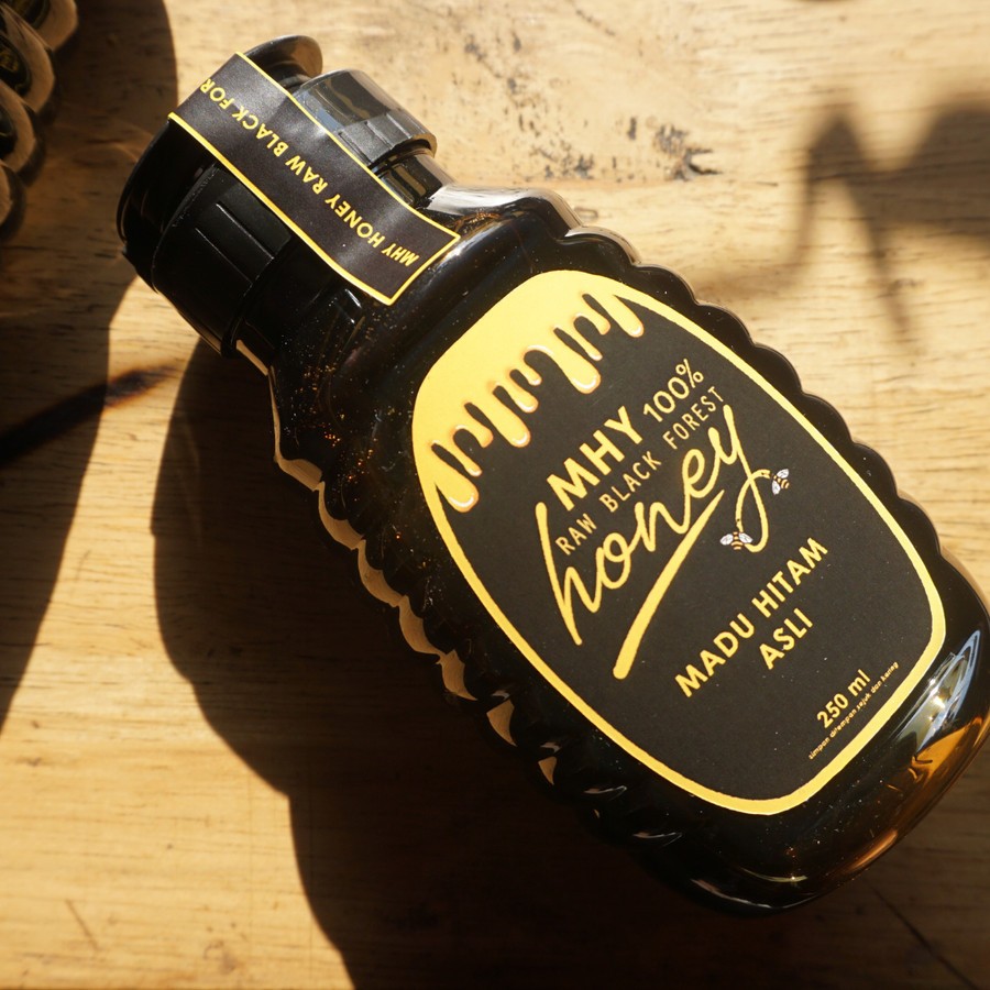 

Madu Hitam Murni | MHY Honey Raw Black Forest 250 ml | 100% Madu Asli