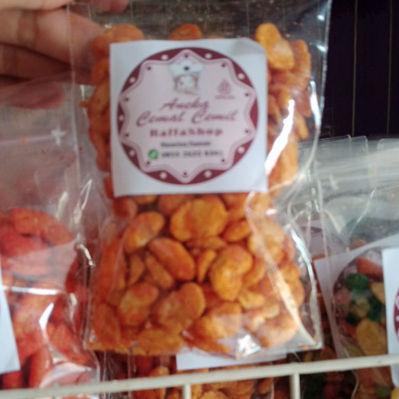 

kacang koro pedas