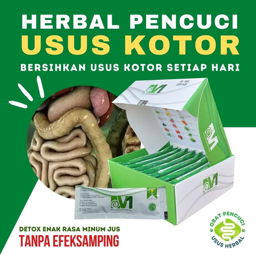 Herbal Pencuci Usus Kotor Herbal Cuci Usus Detox Usus Kotor Kesehatan Pencernaan Obat Susah BAB Cuci