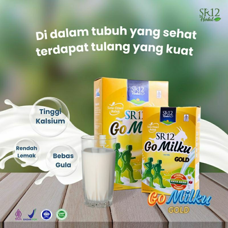 

GO MILKU GOLD SR12/ SUSU TULANG & SENDI CEGAH OSTEOPOROSIS