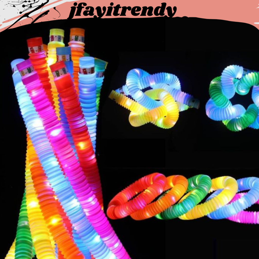 POP LIGHT RANDOM||Mainan Anak Light Up pop Pipes /Mainan Anak Viral / Mainan Murah