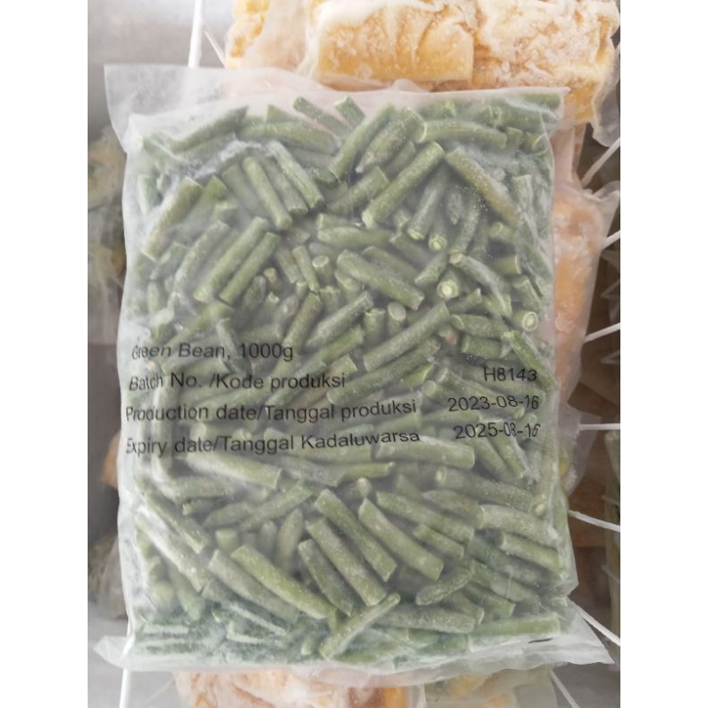 

Frozen Vegetables BUNCIS, Green Bean 1kg