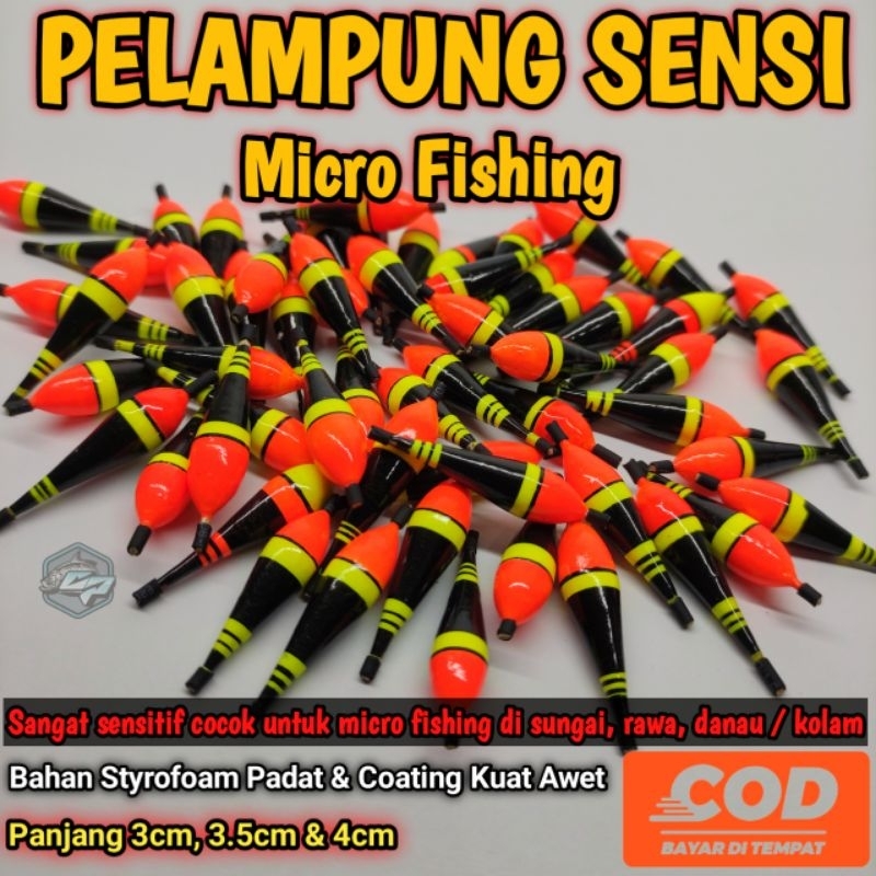 KUMBUL / PELAMPUNG / KAMBANG / Pelampung Micro Fishing / Sensi Floater Langsing / pelampung tanago /