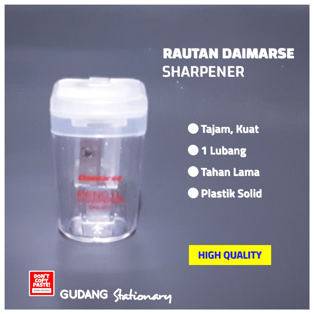 

Rautan Pensil Sharpener DAIMARSE [ 1 piece ]